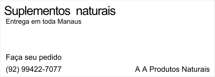A A Produtos Naturais