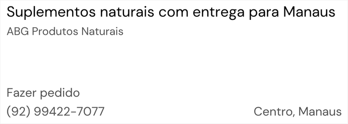 ABG Produtos Naturais